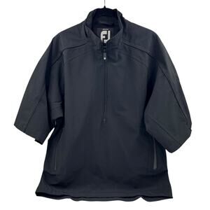 FootJoy DryJoys Mens Short Sleeve Tour Collection Waterproof Golf Shirt Sz M